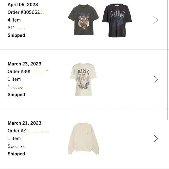 Anine Bing Stardust T shirt - Picture 6 of 8